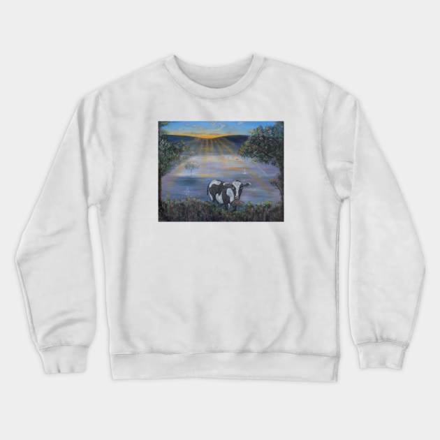 Morning Has Broken Crewneck Sweatshirt by KerrySandhu